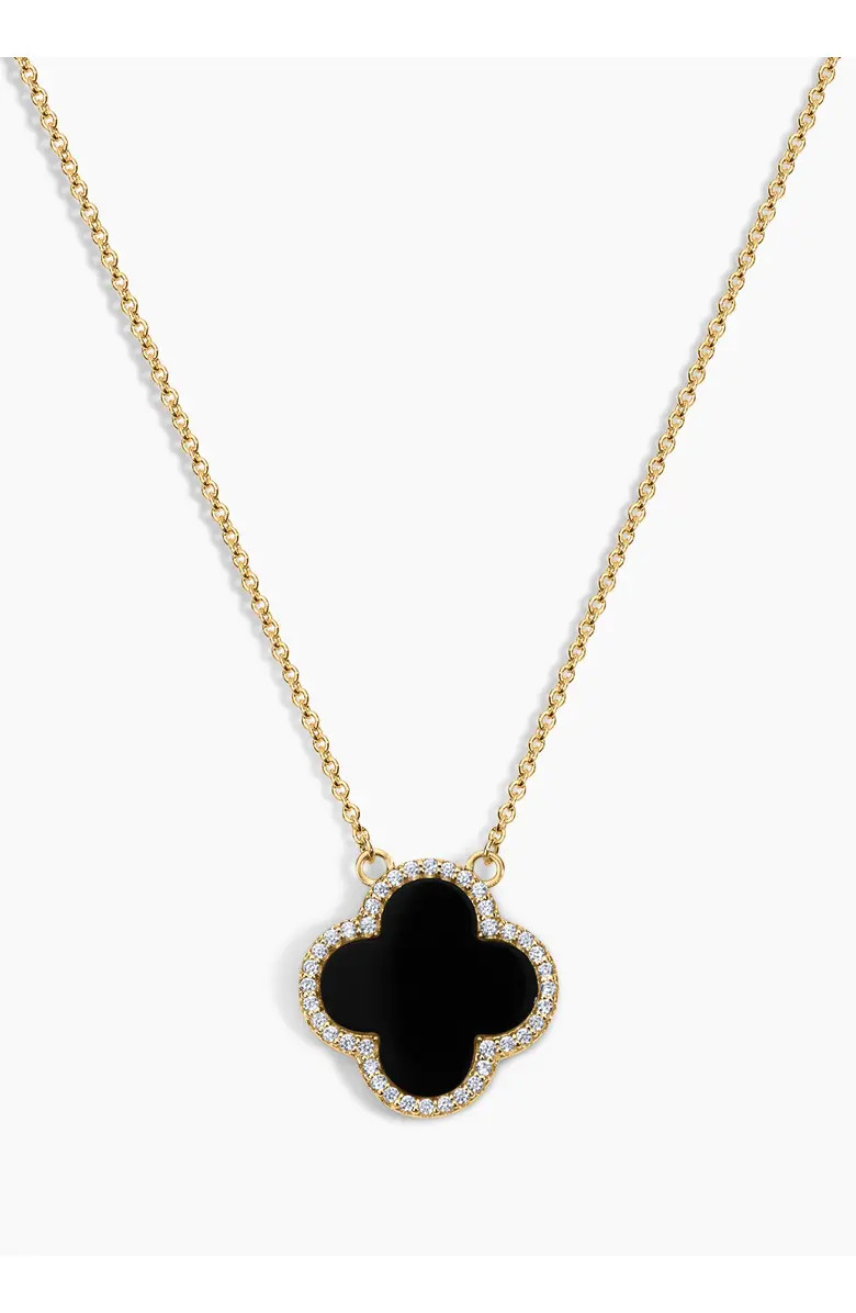 Icon Black Clover Necklace | Nordstrom