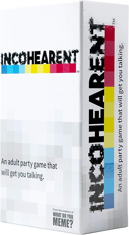 Incohearent - The Adult Party Game Where You Compete to Guess The Gibberish - by What Do You Meme... | Amazon (US)
