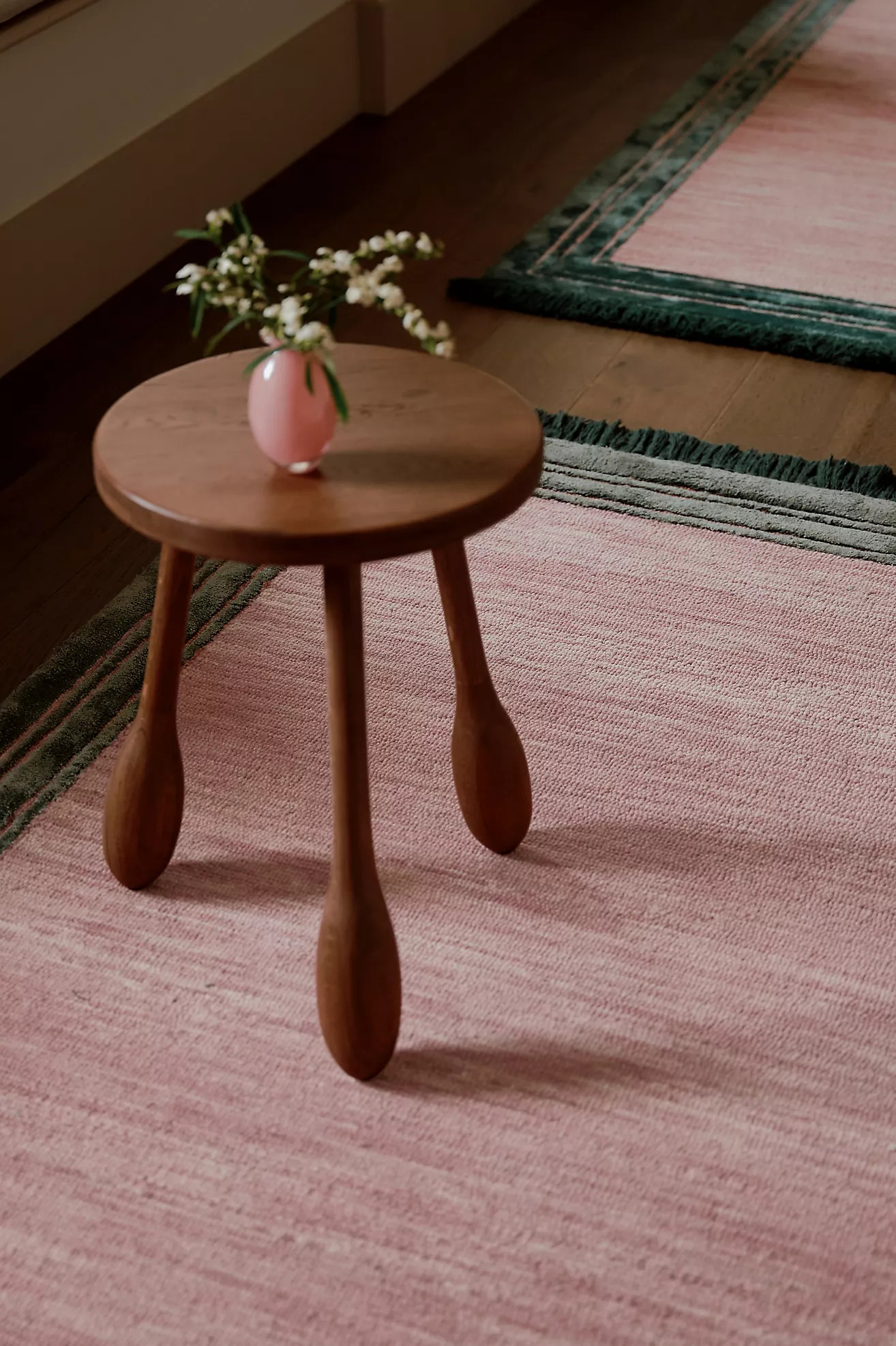 LALA Reimagined Sculptural Oak Side Table | Anthropologie (US)