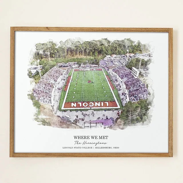 Where it All Began Couple Art | UncommonGoods