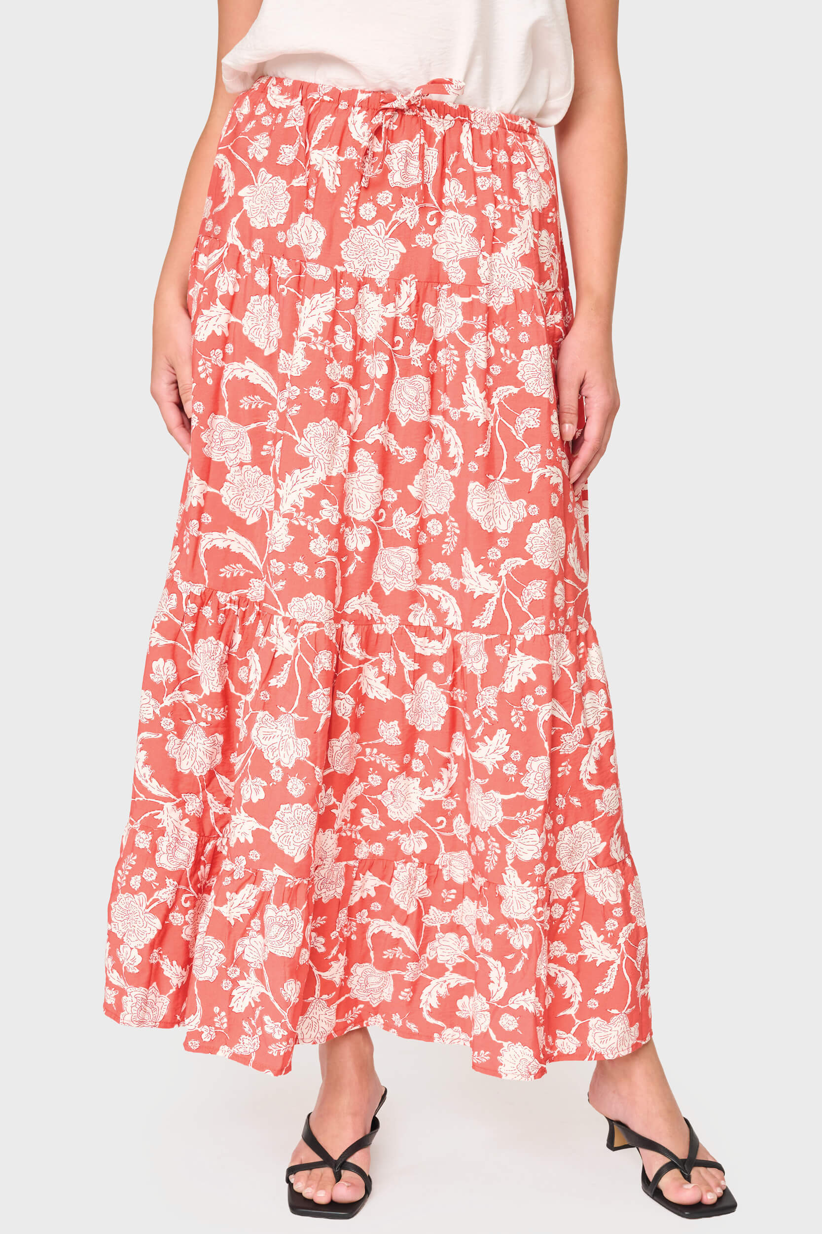 Tiered Ultra Maxi Skirt | Gibsonlook