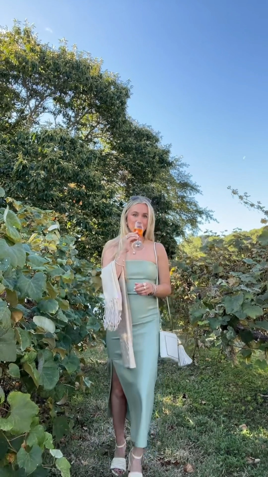 Still not over this dress 🖤 I wore this Alice & Olivia look to a wedding this past weekend and it was perfect — classic, elegant, and so easy to style with pieces I already had. I paired it with a Coach bag, Ray-Ban sunnies, Marion Parke heels (linking similar styles), and a shawl I borrowed from my mom (also linking similar options!).

I love wedding guest outfits that feel timeless but still comfortable enough for dancing all night ✨ Linking everything so you can shop the exact look or recreate it with similar pieces!
•
#LTKweddingguest #LTKweddingstyle #LTKspecialoccasion #LTKstyleinspo #LTKootd #LTKfashionfinds #LTKchic #LTKcapsule #LTKelevatedstyle #LTKcurated #LTKclassic #LTKluxury #LTKdesigner #LTKtimeless #LTKcelebration #LTKelevatedbasics #LTKwhattowear #LTKstylefile #LTKluxestyle #LTKaccessories #LTKbagstyle #LTKsunnies #LTKheels #LTKmusthaves #LTKoutfitideas #LTKtrending #LTKlifestyle #LTKinspo

#LTKFindsUnder100 #LTKStyleTip #LTKWedding