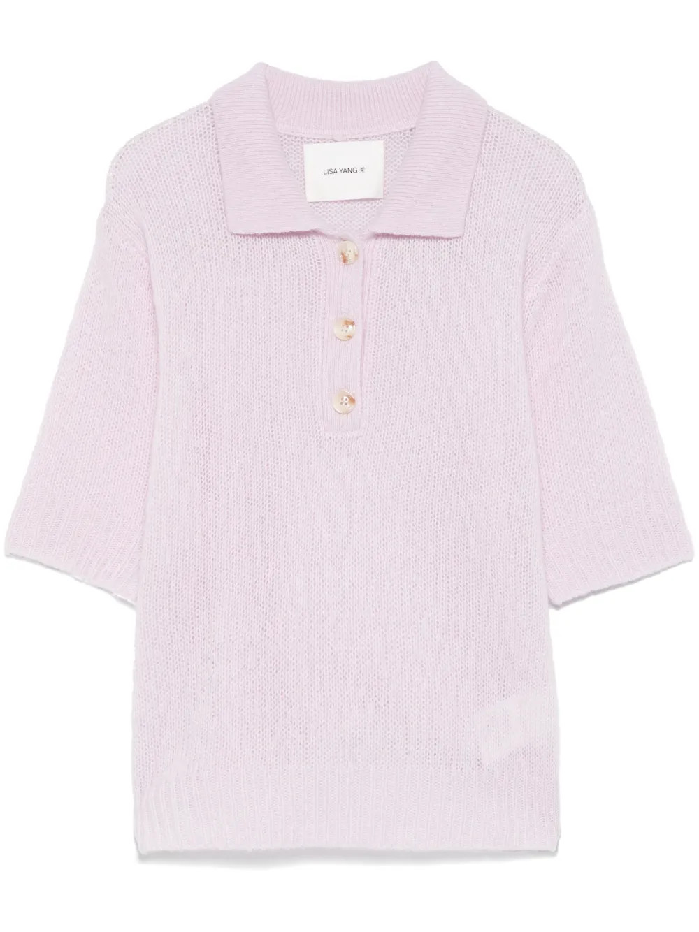 Masy buttoned polo top | Farfetch Global