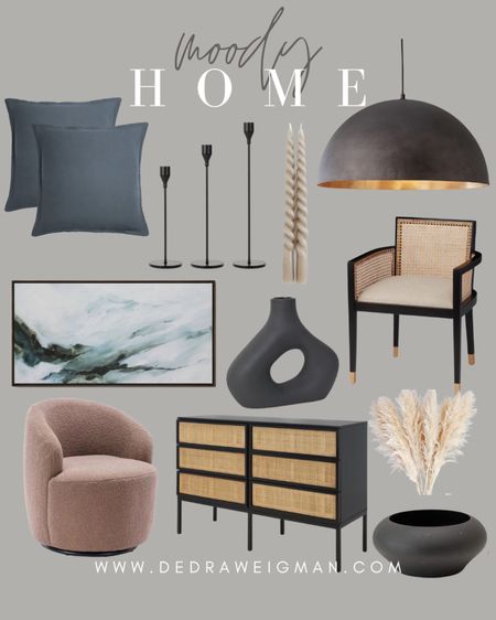 Home decor finds for a moody home! These are great pieces to refresh your home for the new year. For your living room, dining room and bedroom! 

#homedecor #livingroom #coffeetable #diningroom 

#LTKstyletip #LTKFind #LTKhome