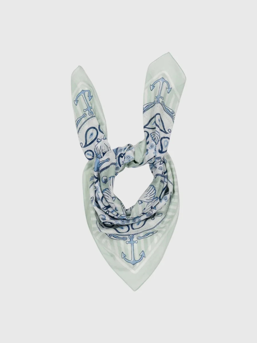 Maison Lecomte Flament Bretagne Cotton Scarf | Saint Bernard