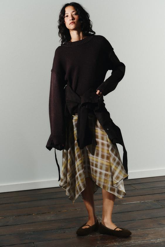 FAUX SHEARLING BALLET FLATS | Zara US