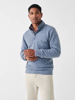 Epic Quilted Fleece Pullover | Faherty