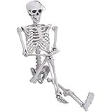 5 ft Pose-N-Stay Life Size Skeleton Full Body Realistic Human Bones with Posable Joints for Hallo... | Amazon (US)