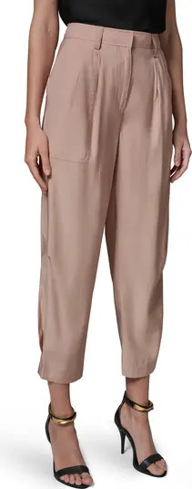 Donna Karan New York Pleated Crop Pants | Nordstrom | Nordstrom