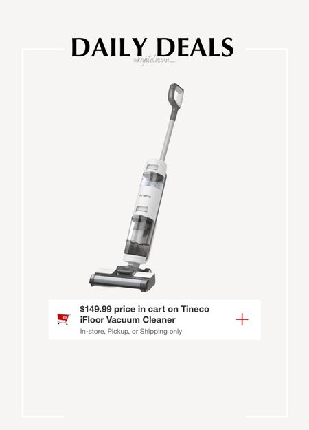 The best wet vac! We have the S5 and love it, these Tineco wet vacs clean so well! And it’s on major sale today only!

#LTKHolidaySale #LTKhome #LTKsalealert