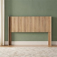 mopio Brooklyn King Size Oak Headboard, 80.8" Wide Headboard Only, Wood Headboard, Modern Farmhou... | Amazon (US)