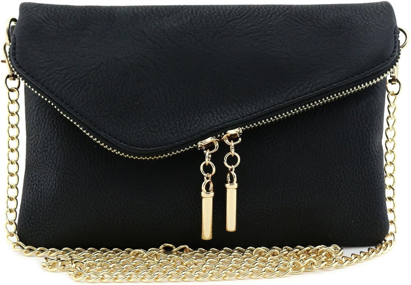 Envelope Wristlet Clutch Crossbody Bag with Chain Strap | Amazon (US)