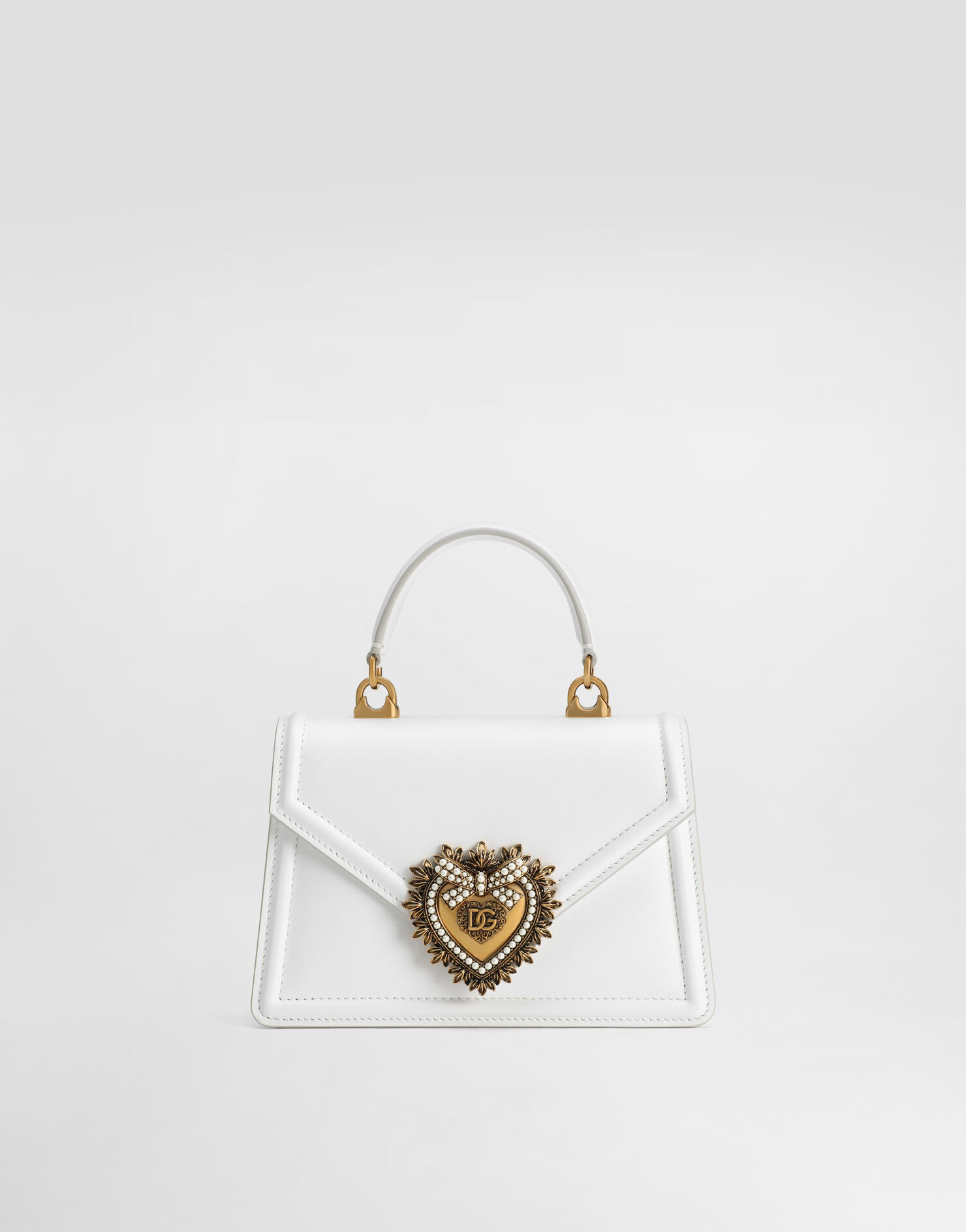 Small smooth calfskin Devotion bag | Dolce & Gabbana US