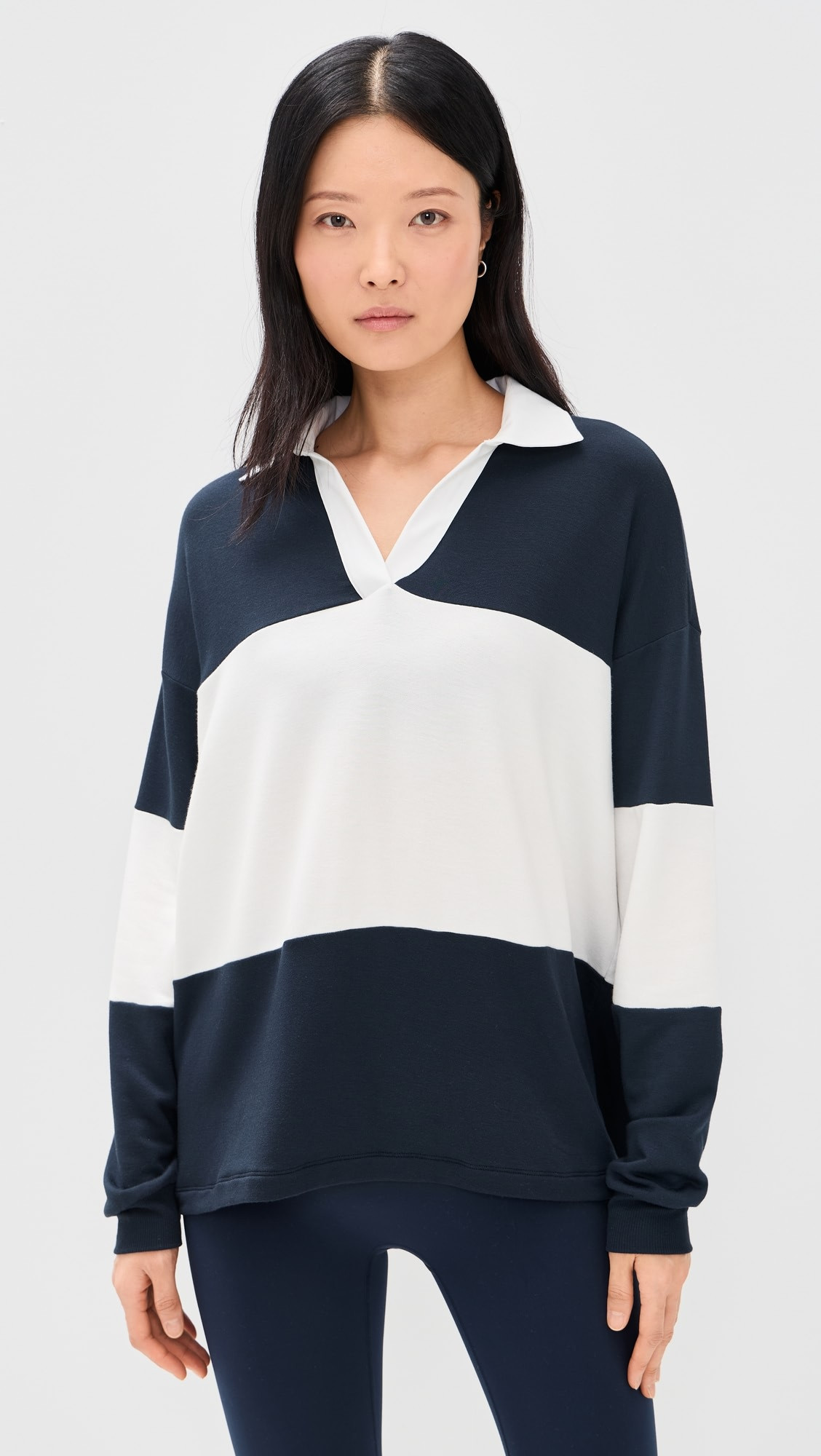 Katie Fleece Rugby Polo | Shopbop