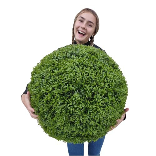 365 Curb Appeal 23" XL Topiary Balls (Better Than A Boxwood, 1 Topiary Ball (2 Halves)) | Amazon (US)