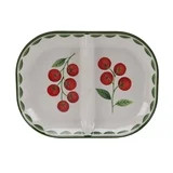 Better Homes & Gardens Bamboo Melamine Tomato Beige Serving Tray | Walmart (US)