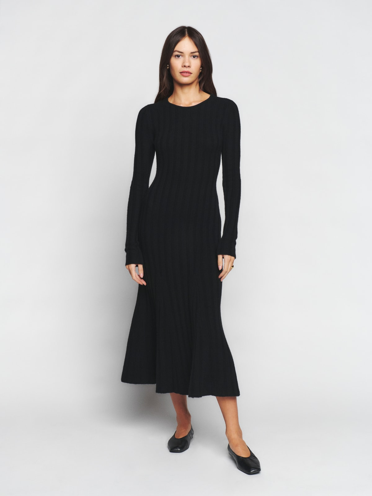 Evan Cashmere Sweater Dress | Reformation (Global)