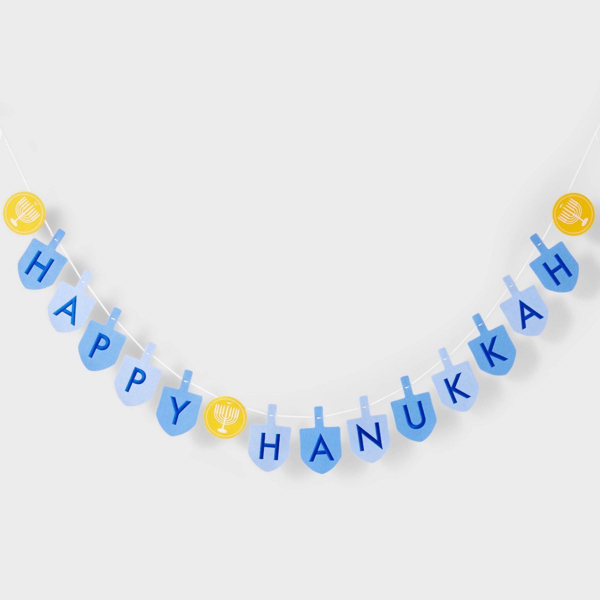 72" Felt Happy Hanukkah Word Garland - Spritz™ | Target