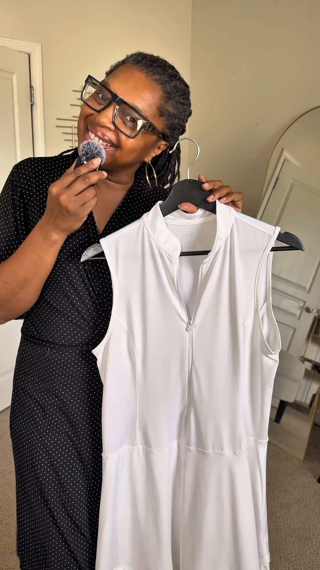 A tennis dress is not just only for the courts…comfortable and functional for running errands.  Styled up to keep it cute!
#dressandsneakers

#LTKStyleTip #LTKShoeCrush #LTKActive