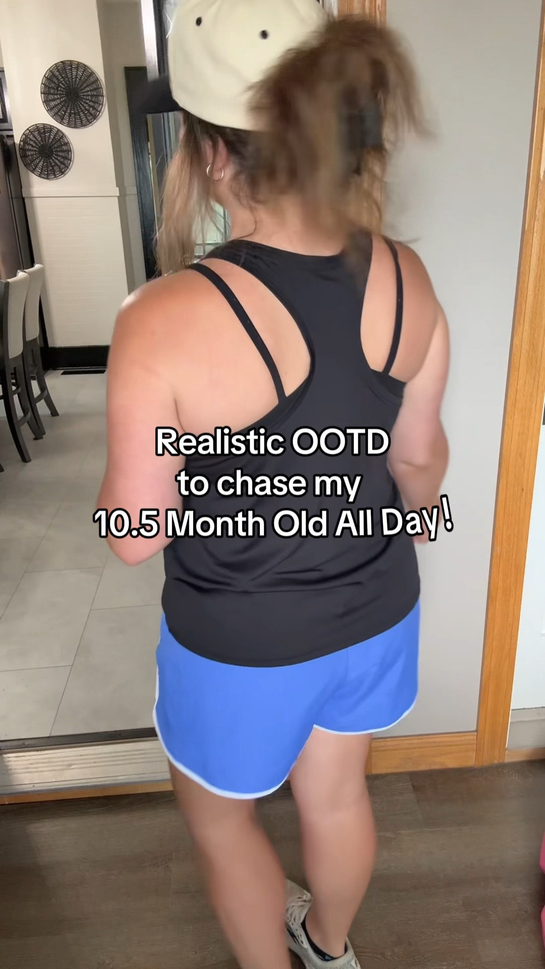 Realistic #OOTD to chase my 10.5 month old all day! Even better when you can snag the top and bottom for $16! #momlife #relatablemom #11monthsold #11monthspostpartum

#LTKootd #LTKmomlife #LTKActive