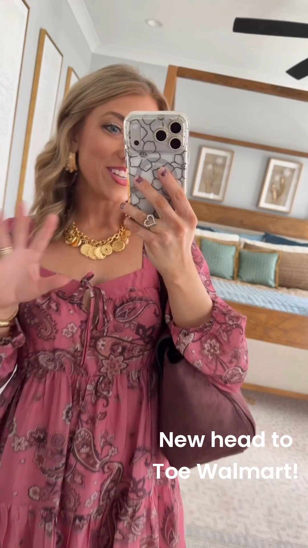 This might be the ultimate feminine fall outfit! 🤎🍂 The colors and paisley print on this new Walmart dress are absolutely gorgeous, and I love it styled with tall brown boots, a rich berry bag and statement gold jewelry. It’s such an easy one-and-done outfit that looks way more expensive than it is! Perfect for fall dinners, family photos, weekend plans or anywhere you want to feel a little more dressed up.

#walmartfashion #walmartfinds #walmartstyle #walmartnewarrivals #walmartdress #falldress #fallfashion #falloutfit #affordablefashion #affordablestyle #tallboots #femininefashion #outfitinspo

#LTKootd #LTKPetite