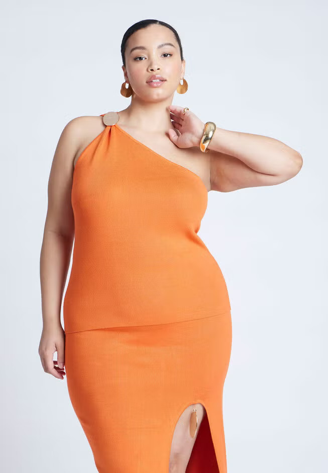 Hardware Detail Sweater Tank | Eloquii