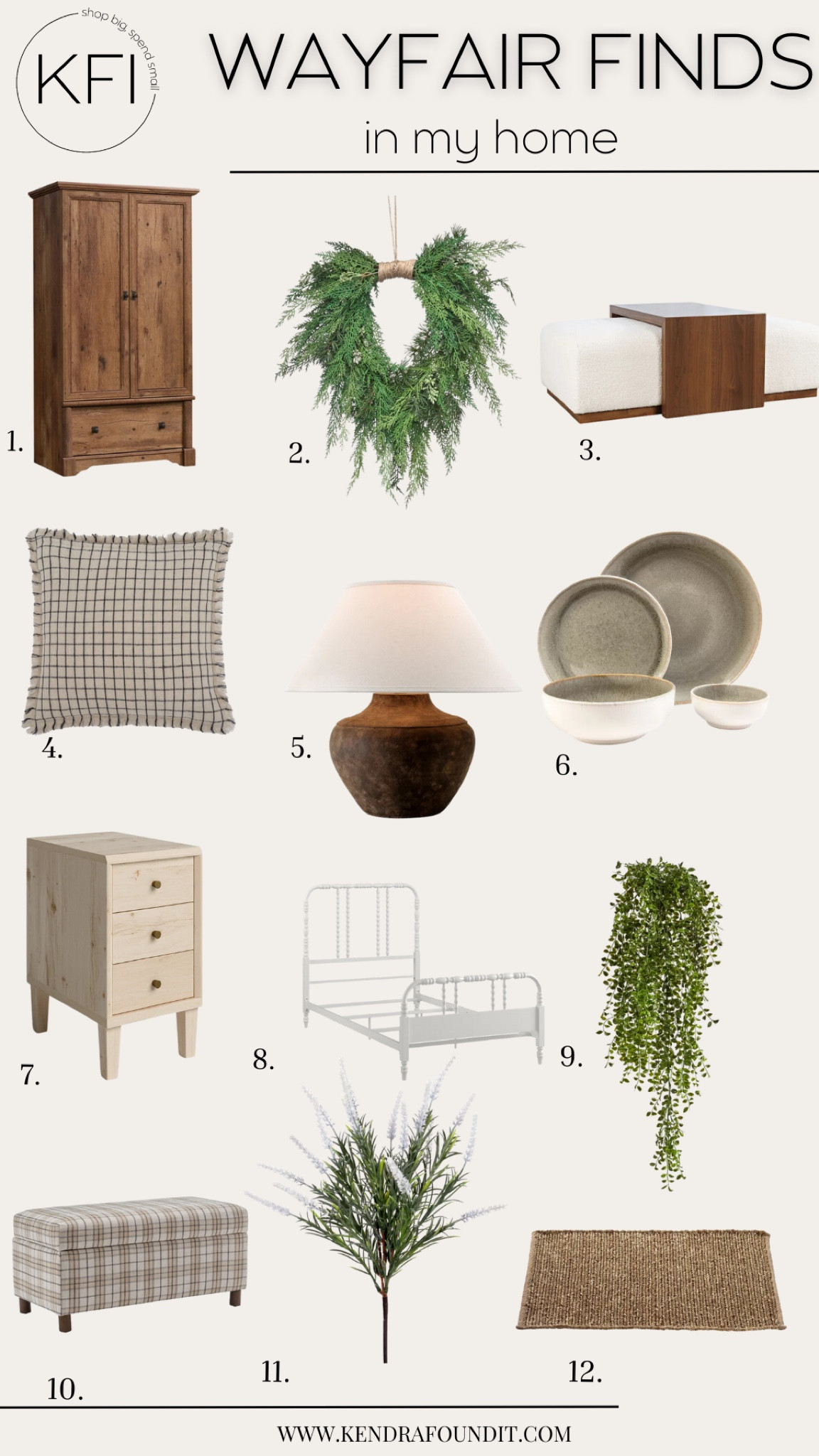 Way Day 2024 runs from October 5 - 7, 2024, which means up to 80% off (in-store and online) and free shipping! 📦 I’ve done all the shopping work for you and rounded up my favorite Wayfair finds that I have in my own home AND a few extra affordable home decor and furniture items that you probably haven’t seen before. 👏🏻

We’re talking faux plants and planters, modern organic rugs, my favorite chalky, vintage style lamp, a checkered rug, narrow bedside tables, a stylish kids bed, and so much more.

#wayfairpartner #wayfair @wayfair 

#LTKFindsUnder100 #LTKSaleAlert #LTKHome