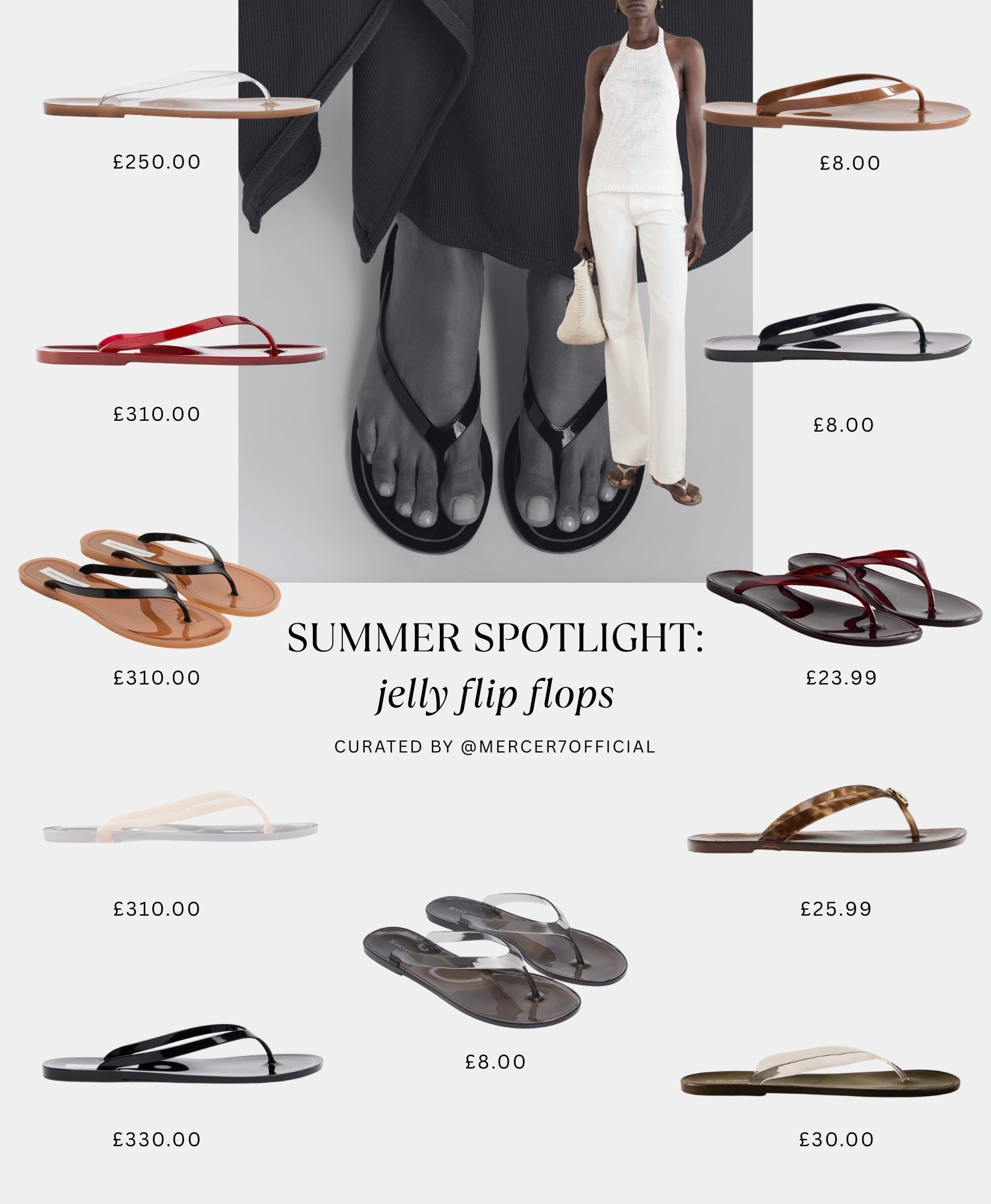 Jelly flip flops are having a moment right now!

#LTKuk #LTKspring #LTKsummer