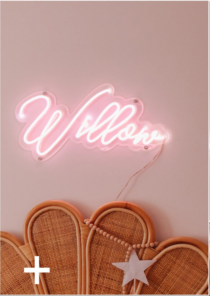 Custom Neon Sign Kids Name Family Name Custom Flex Led Neon | Etsy | Etsy (US)