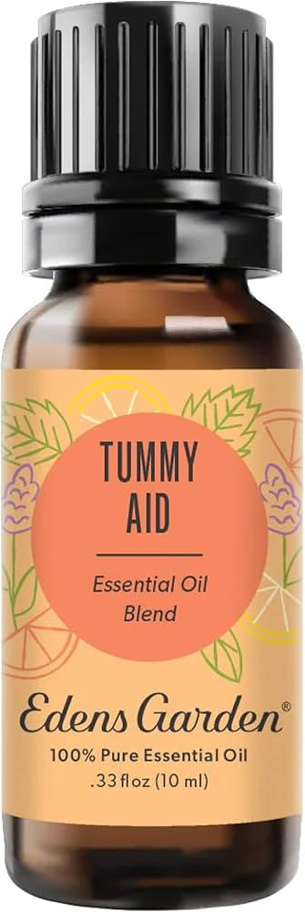 Edens Garden Tummy Aid Essential Oil Blend- 100% Pure Premium Grade, Undiluted, Natural, Therapeu... | Amazon (US)