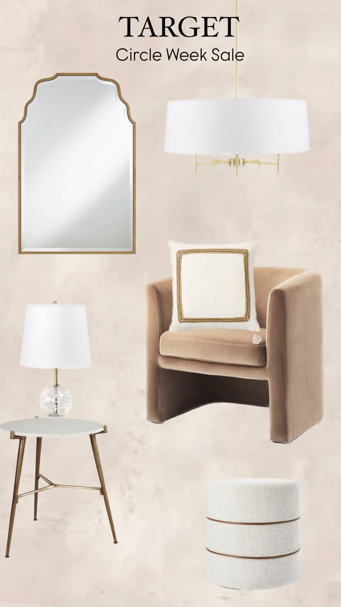 Target Circle Week Sale ✨ accent chair, pillow, lamp, side table, mirror, chandelier 
#LTKsummersales

#LTKHome #LTKStyleTip #LTKSaleAlert