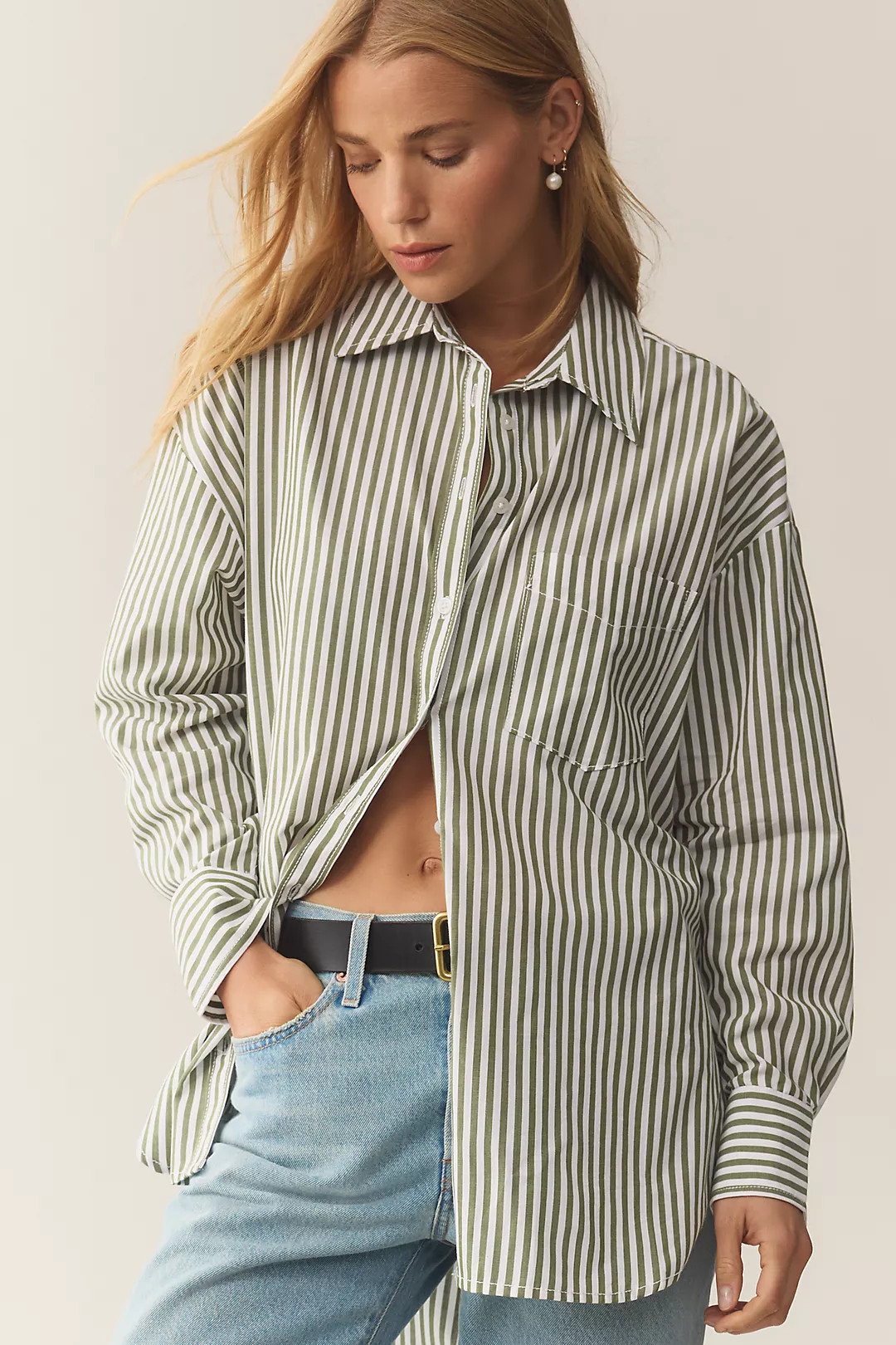 The Bennet Buttondown Shirt by Maeve | Anthropologie (US)