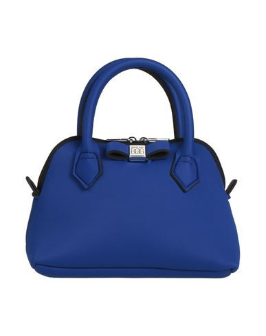 Save My Bag Woman Handbag Blue Size - PEEK (Polyether - Ether - Ketone), Polyester, Elastane | YOOX (US)
