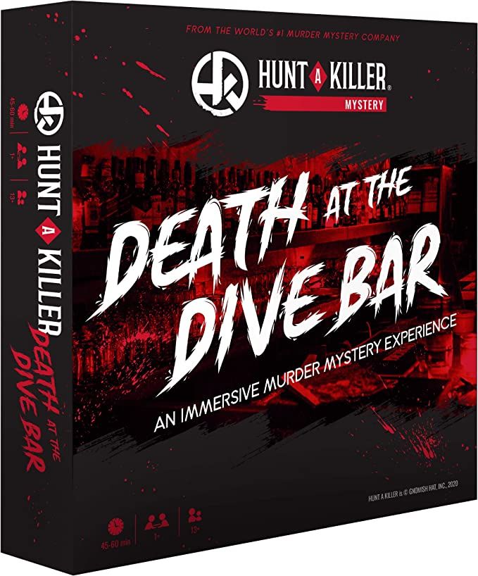 Hunt A Killer Death at The Dive Bar, Immersive Murder Mystery Game -Take on the Unsolved Case as ... | Amazon (US)