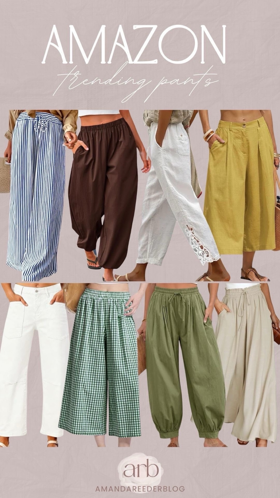 Trending Pants from Amazon!

amazon fashion, amazon style, fashion trends, casual pants, flowy pants, midsize approved fashion

#LTKootd #LTKSeasonal #LTKMidsize