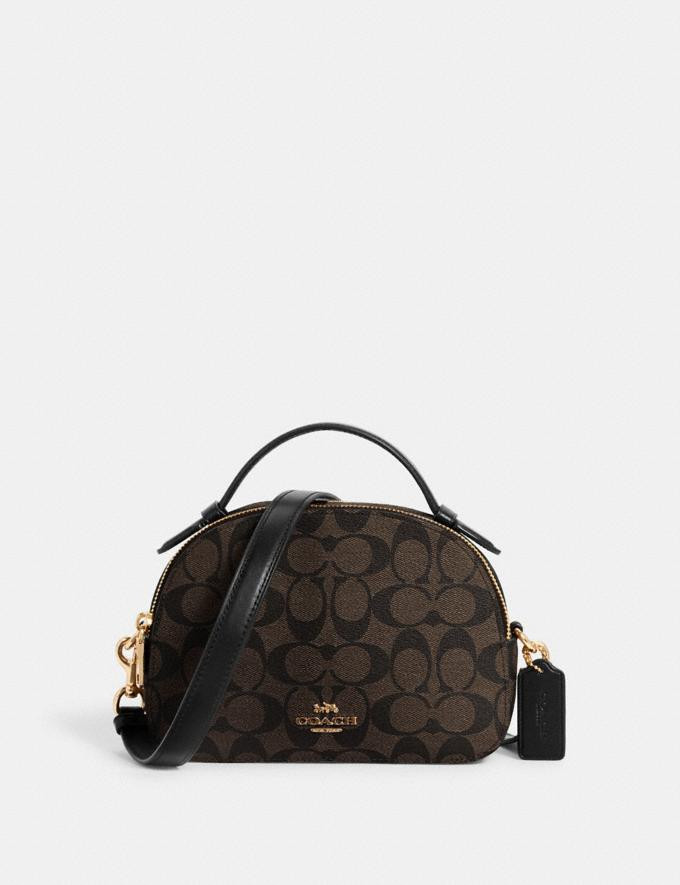 Serena Satchel in Signature Canvas | Coach Outlet US