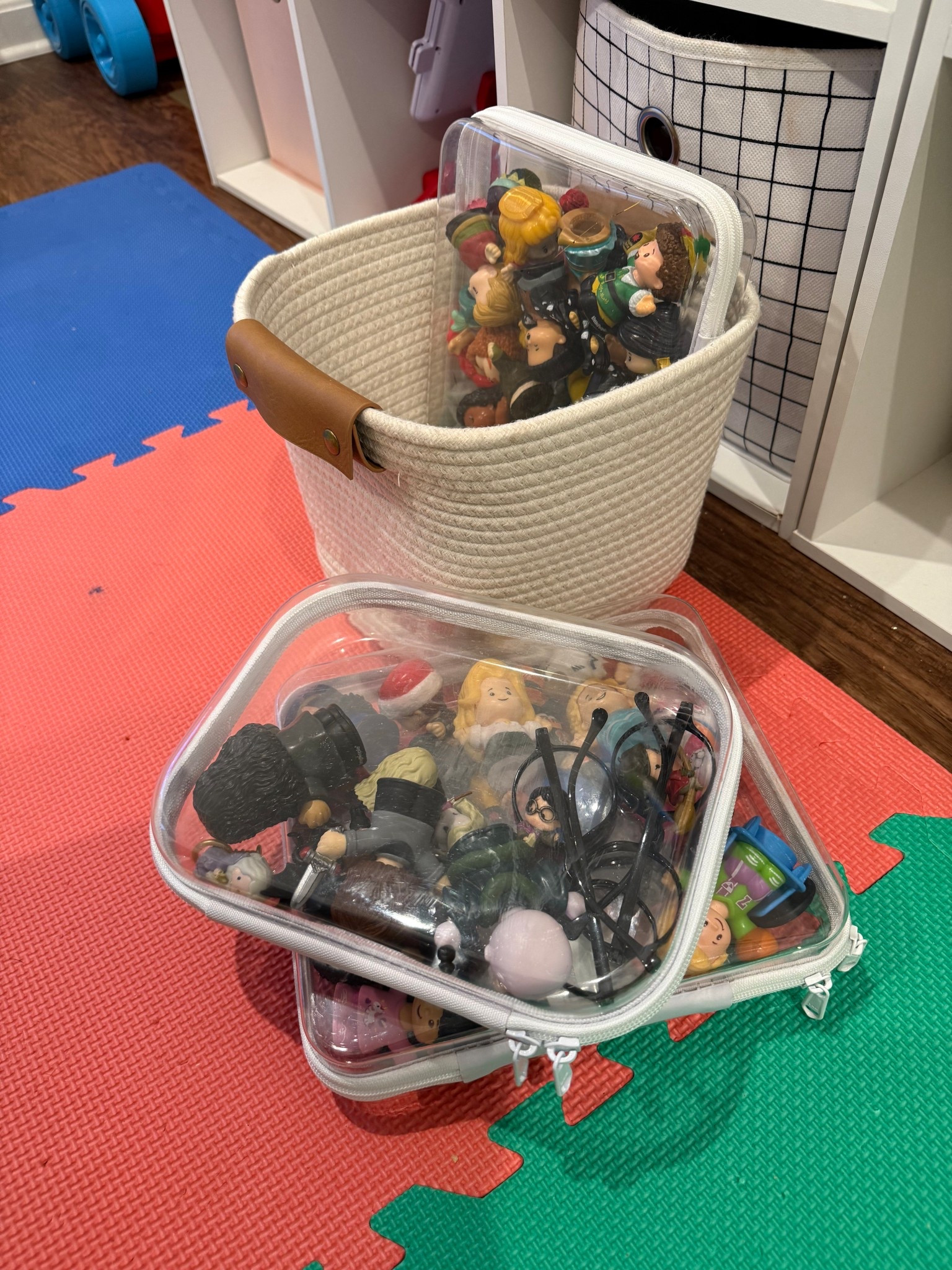 Love these clear storage, zip ups for organizing the play room!

#LTKmomlife #LTKFindsUnder50 #LTKBaby