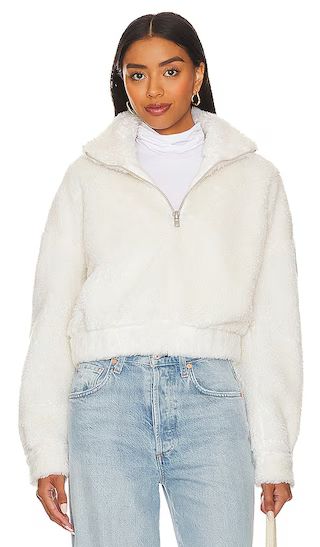 Quinn Pullover Jacket in Cream | Revolve Clothing (Global)