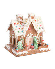 11in Led Gingerbread House | Marshalls