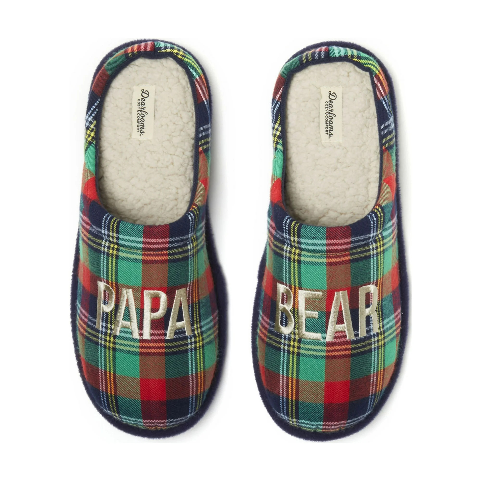 Dearfoams Cozy Comfort Family Bear Matching Slippers | Walmart (US)