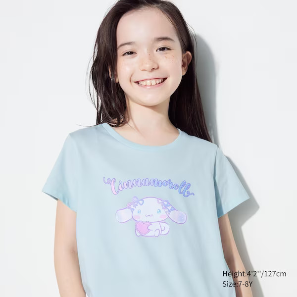 Sanrio Characters Cropped UT (Short Sleeve Graphic T-Shirt) | UNIQLO (US)