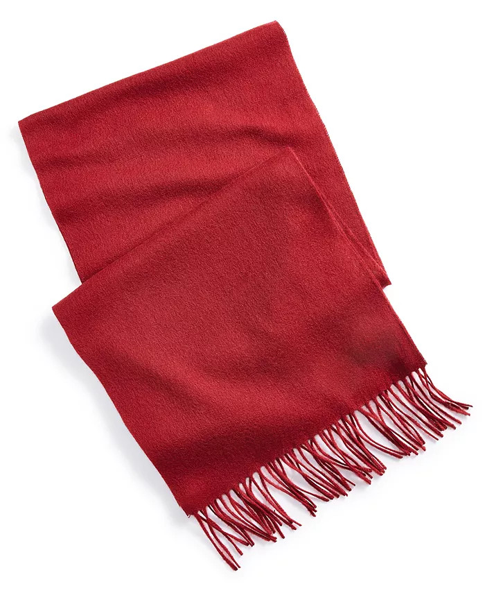 Men's 100% Cashmere Scarf, Created for Macy's | Macy's