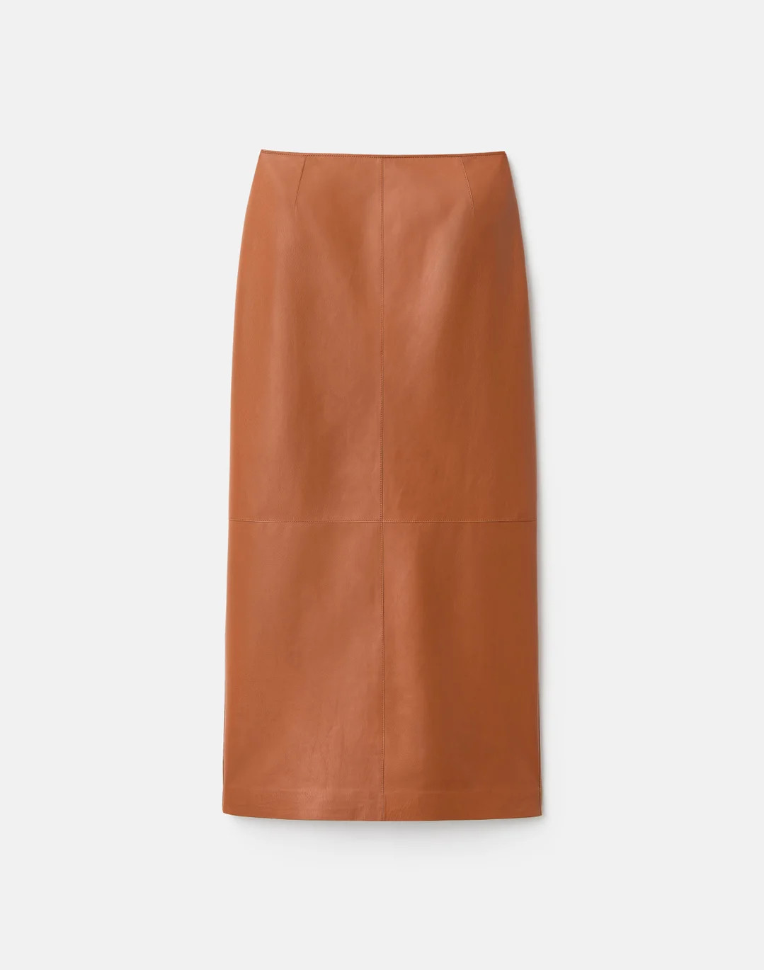 Nappa Leather Midi Pencil Skirt | Lafayette 148 New York