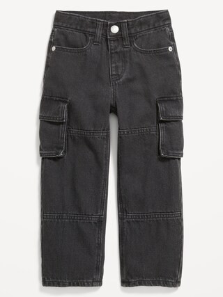 Baggy Barrel-Leg Cargo Jeans for Toddler Boys | Old Navy (CA)