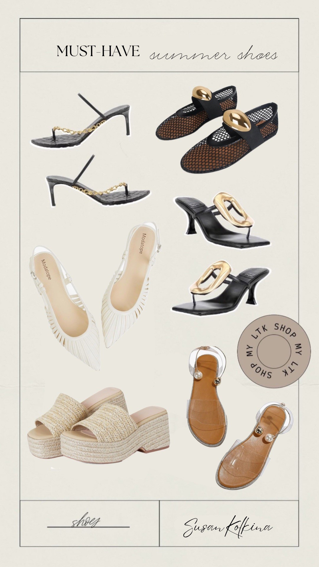 Must-have shoes for the summer! 

#LTKShoeCrush #LTKSeasonal #LTKStyleTip