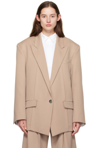 Beige Glen Blazer | SSENSE