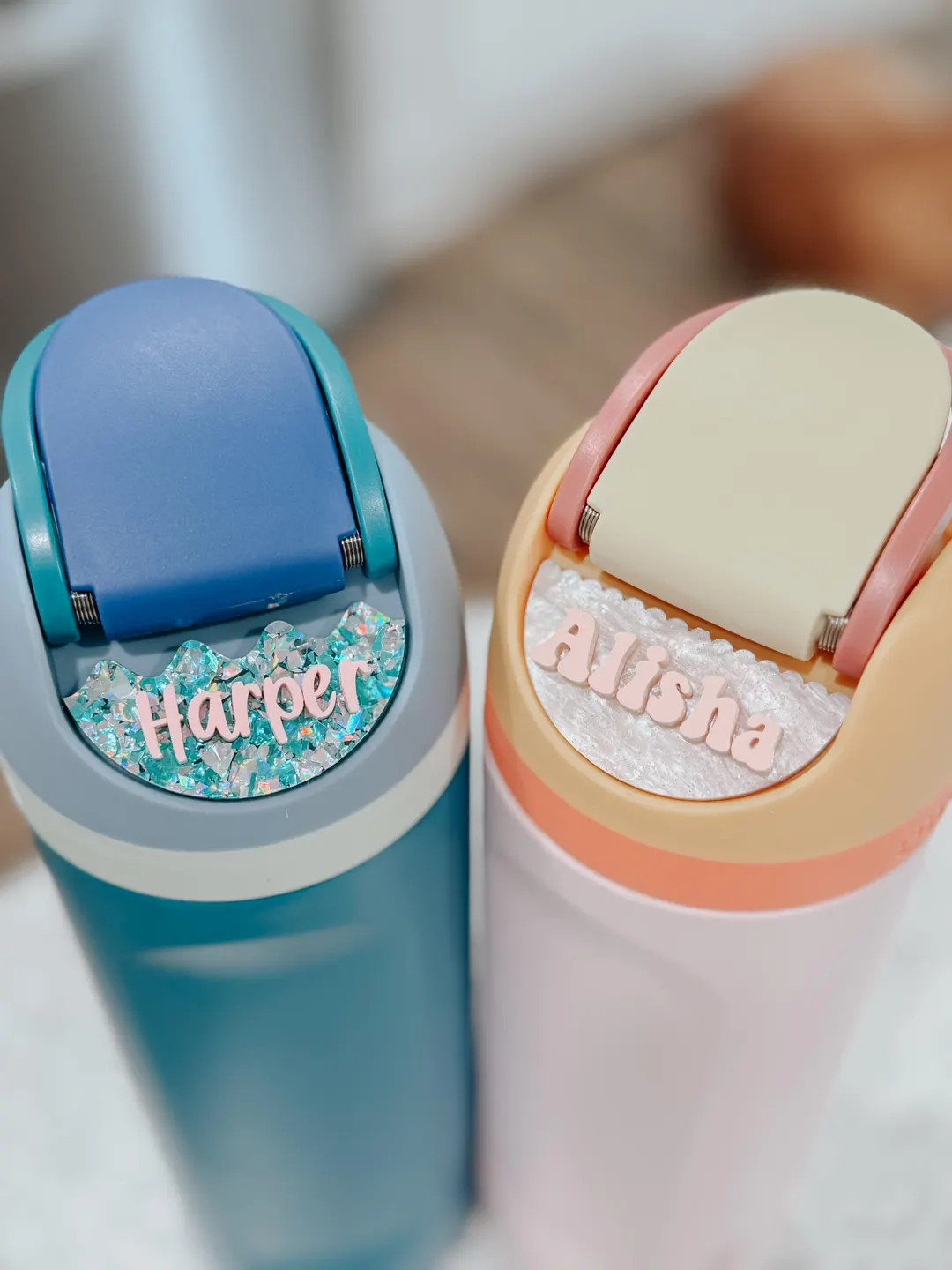 Personalized Custom Name Owala Freesip Name Plate, Water Bottle Name Tag, Acrylic Lid Topper, Tum... | Etsy (US)