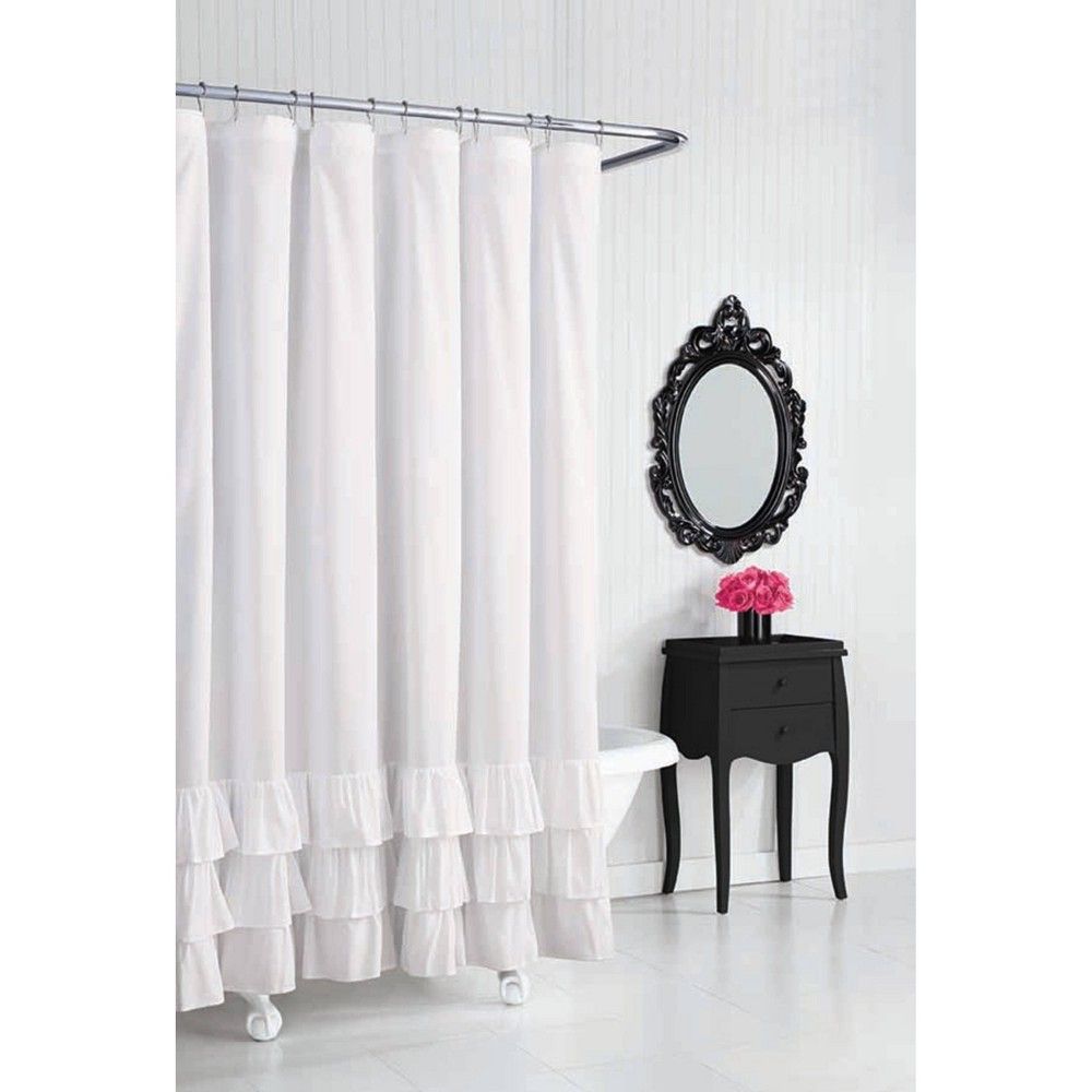 Shower Curtain White - Betseyville | Target