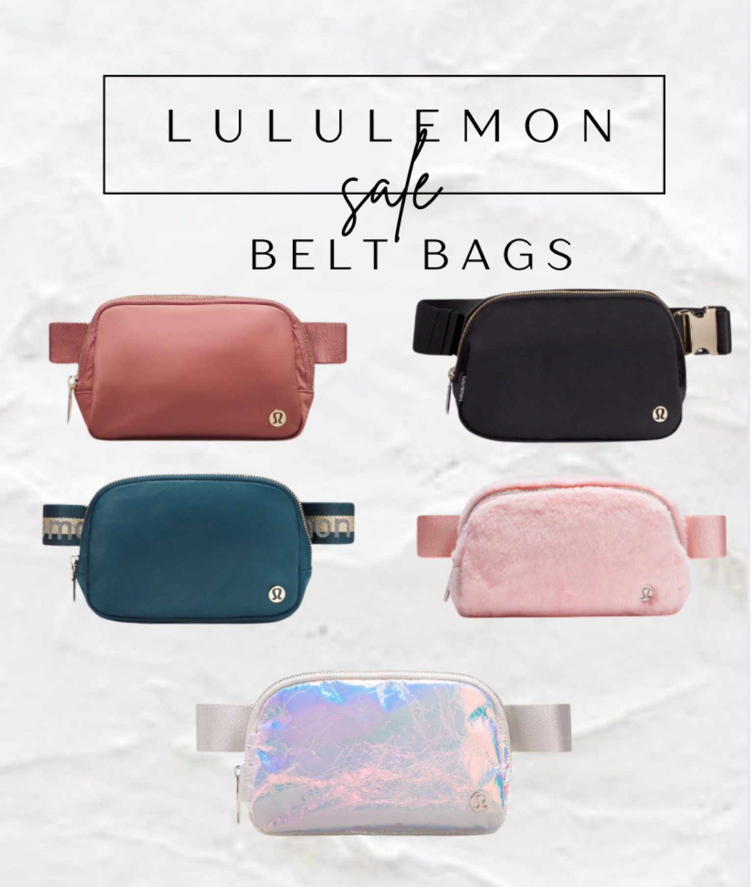 Lululemon belt bags on sale! 

#LTKMostLoved #LTKFindsUnder50 #LTKSaleAlert