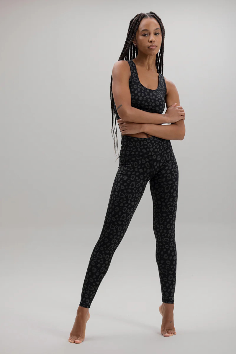 Leggings Leo Black | Hey Honey Yoga DE